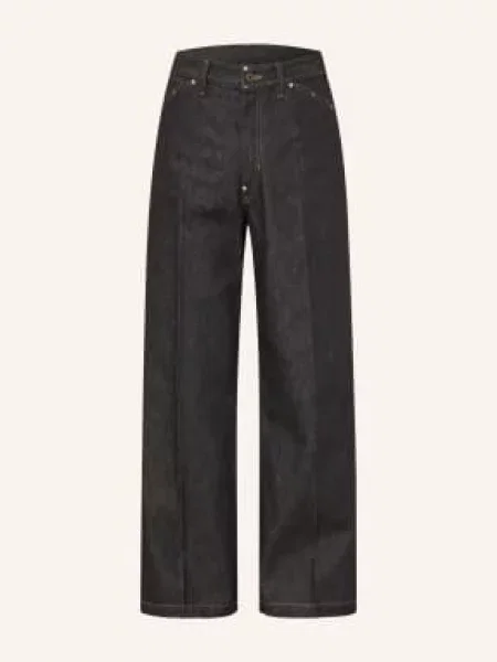 Lemaire Džíny Regular Fit S Nýty slate