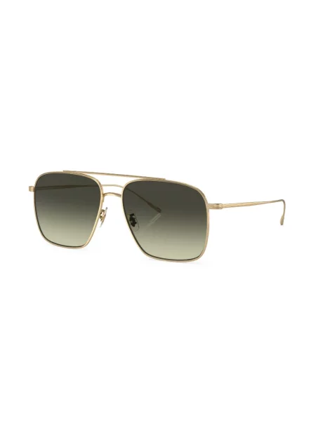 Saulės akiniai Oliver Peoples auksinė
