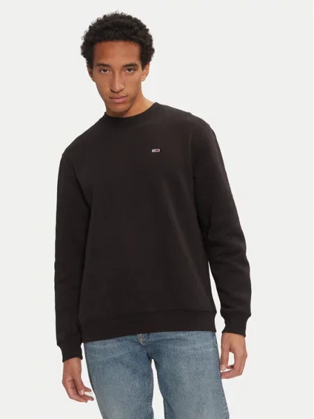 Tommy Jeans Mikina černá