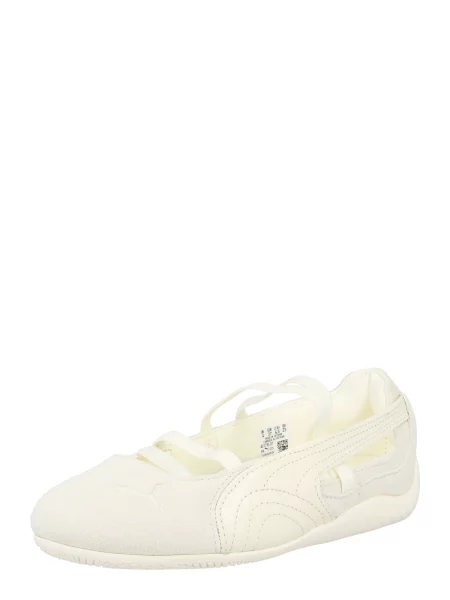 Sneakerși Puma din piele bej