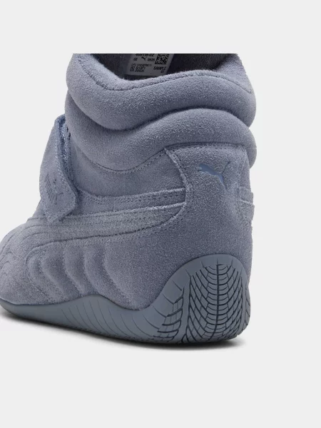 Повседневные кроссовки Puma на танкетке серые