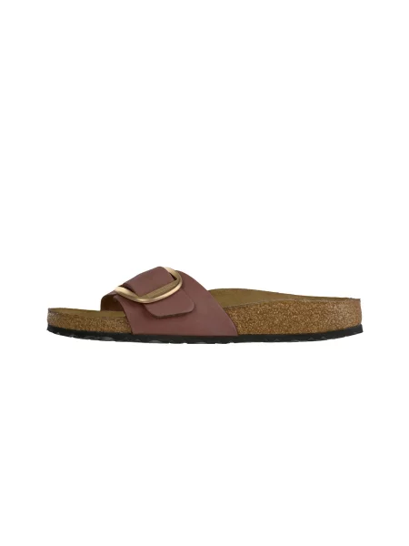BIRKENSTOCK Nizki natikači temno rdeča