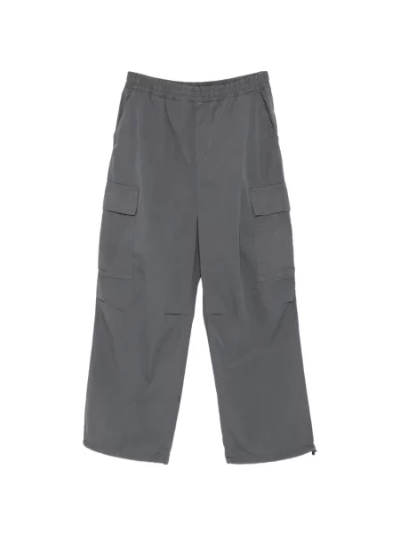 Cargo nadrág Carhartt Wip autogrammal szürke