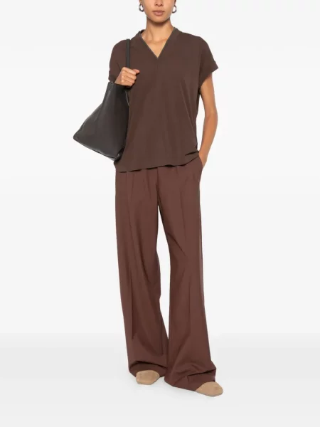 Pantaloni Brunello Cucinelli maro