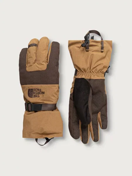 The North Face mănuși de schi pentru bărbați MONTANA maro