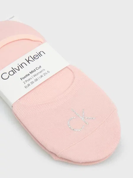 Носки Calvin Klein розовые