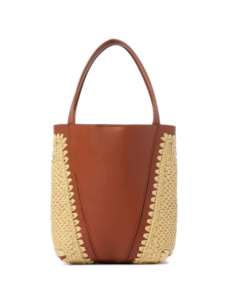 Geantă bucket Chloé mini maro