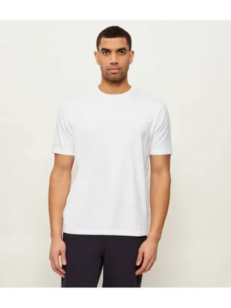 BOSS GREEN Tricou Graphic alb