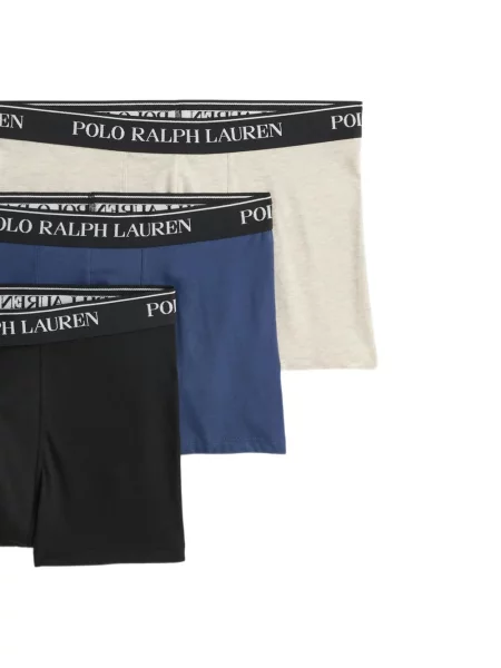 Briaunotas pusiau užtrauktukas zomšinės bokseriai Polo Ralph Lauren balta