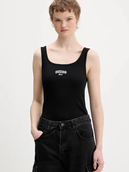 Топ Guess Jeans чорний
