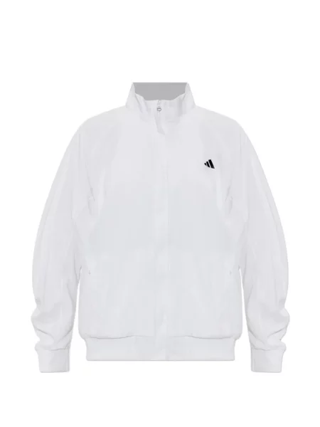 Futó dzseki Adidas nyomtatás nyakkendővel piros