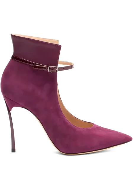 Pantofi cu toc Casadei violet
