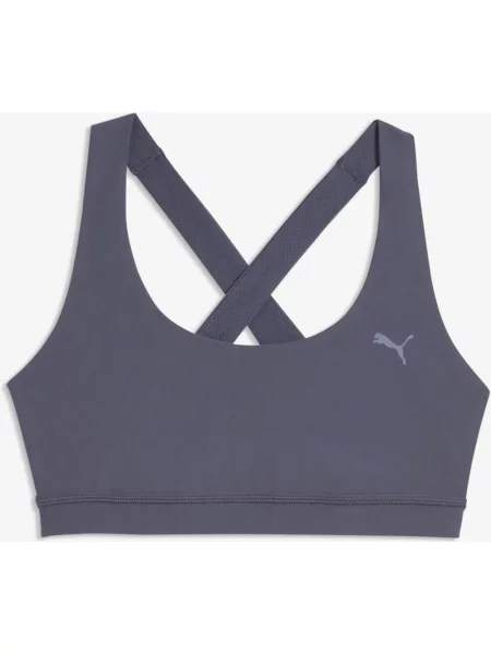 Biustonosz Puma CLOUDSPUN Medium Support niebiesko XS szary