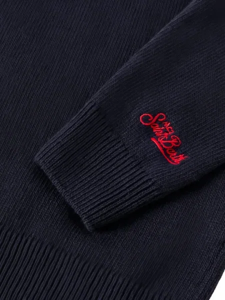 Sweter dziecięcy Mc2 Saint Barth niebieski