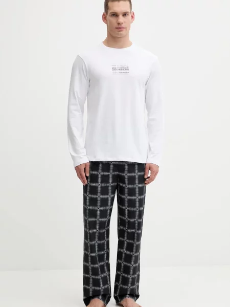KARL LAGERFELD Pijama alb