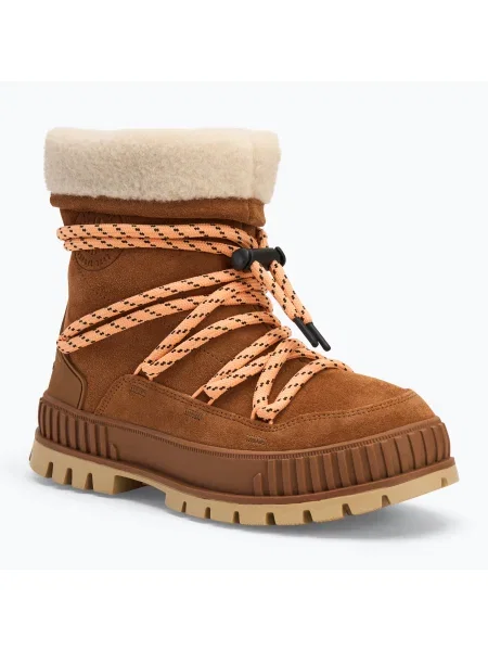Női hótaposó Palladium Pallashock Hiver dear brown Pallashock Hiver barna