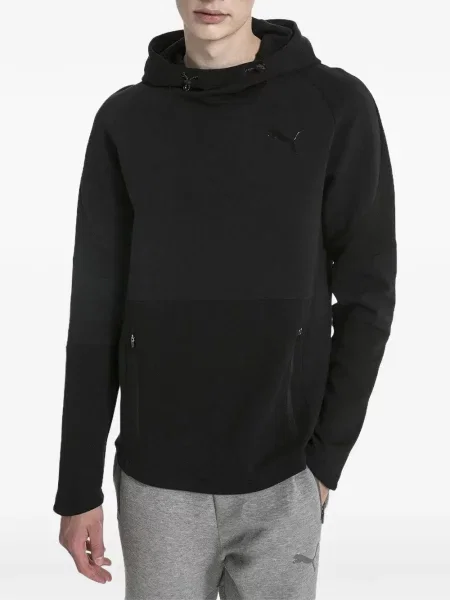 Hanorac cu glugă Puma negru