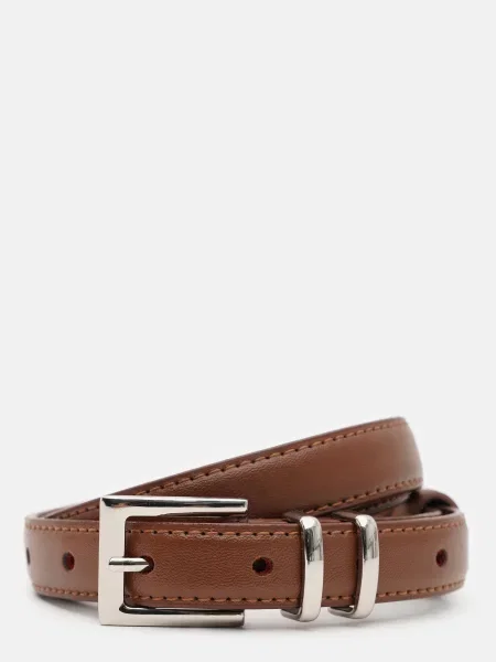 Borsa Leather Ремінь Шкіра коричневий