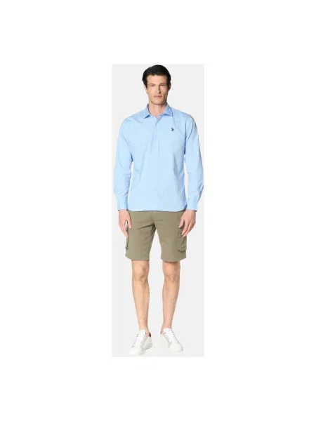 Koszula U.s Polo Assn. casual niebieska