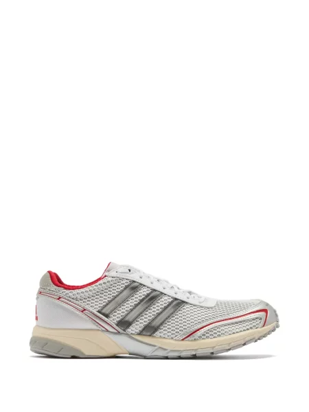 Маратонки Adidas Adizero бродирани на райета бяло