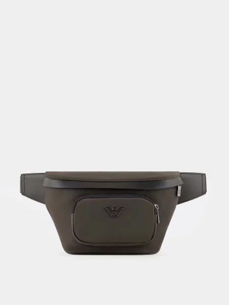 Поясная сумка Emporio Armani хаки