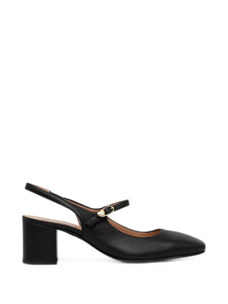 Pantofi cu toc Love Moschino slingback negru