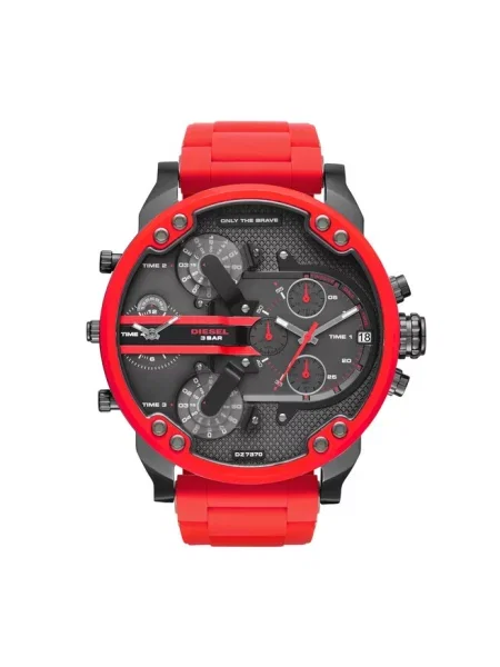 Годинник Diesel The Daddies Series червоний