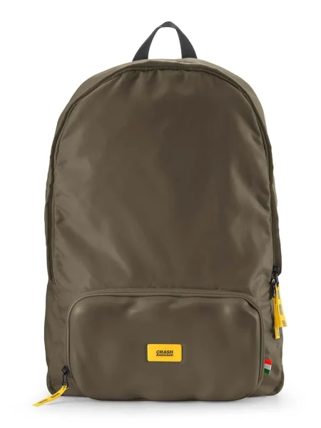 Раница Crash Baggage CRASH NOT CRASH голям с изчистен дизайн кафяво