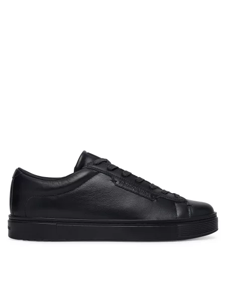 Tenisice Emporio Armani crna