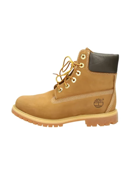 Botki Timberland skórzane brązowe