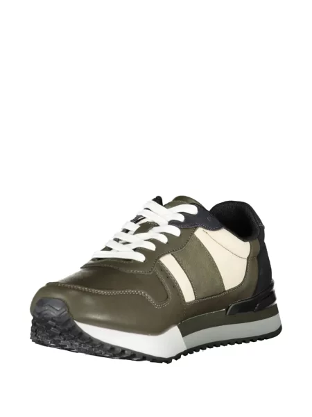 Fűzős csipkés sneaker Carrera zöld