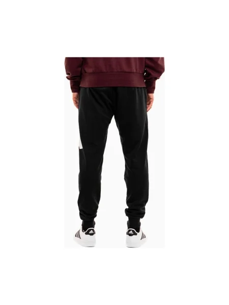 Frottír nadrág Adidas autogrammal fekete