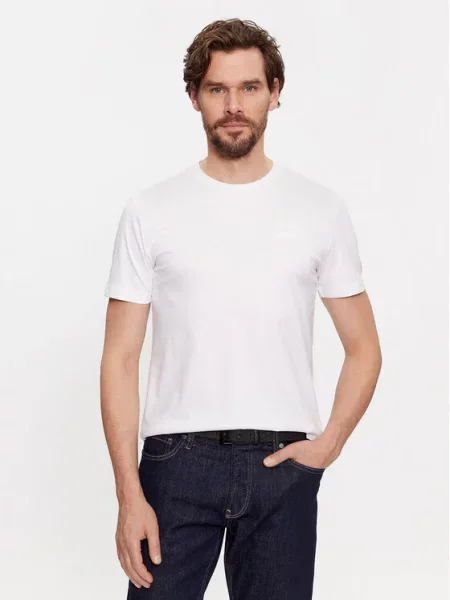 Calvin Klein T-shirt Smooth Cotton T-Shirt bijela