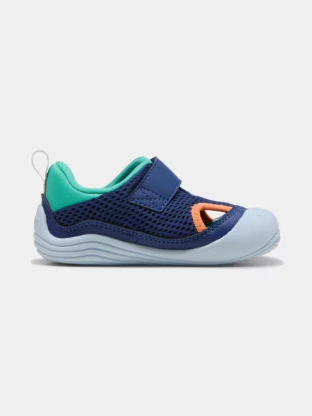 Дитячі Кросівки повсякденні PUMA Kitten Summer V Inf комбінований верх синій
