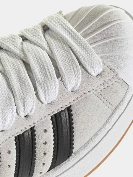 Adidas Originals Дитячі шкіряні кросівки SUPERSTAR ST