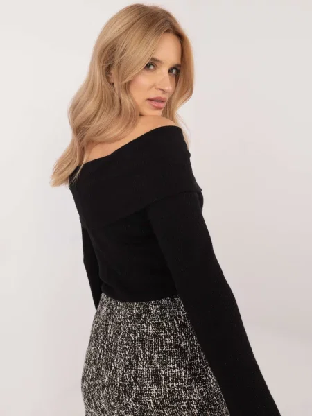 Pulover Fashionhunters negru