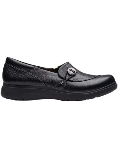 Félcipő Clarks fekete