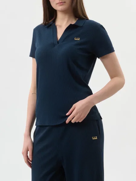 Поло Ea7 Emporio Armani синее
