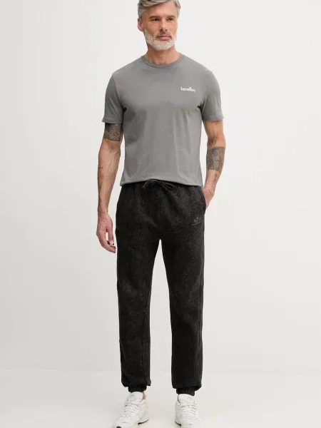 Alpha Industries Spodnji del trenirke Vintage Basic črna