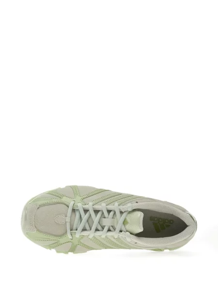 Sneakers Adidas με κορδόνια με δαντέλα με κέντημα μπλε