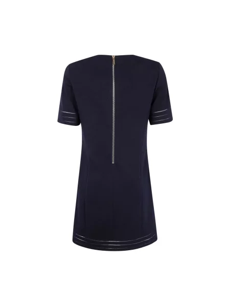 Sukienka mini Twinset biznesowa niebieska