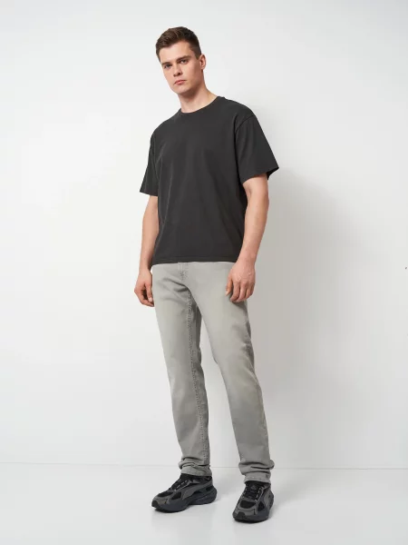 Зауженные джинсы Mustang Jeans серый