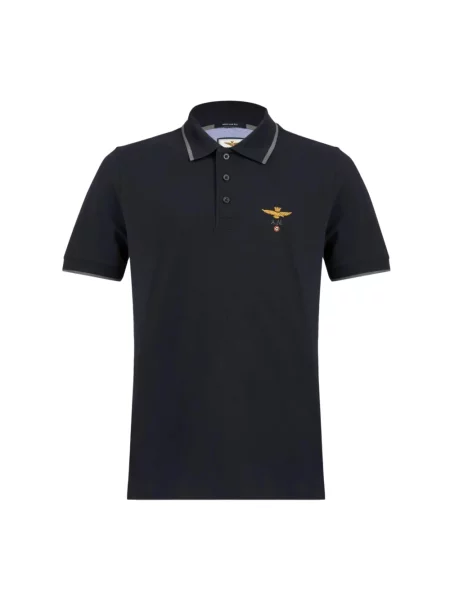 Koszulka polo Aeronautica Militare czarna