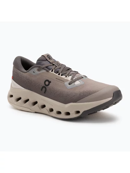 Pantofi de alergare bărbați On Cloudsurfer Trail 2 Waterproof cinder/desert