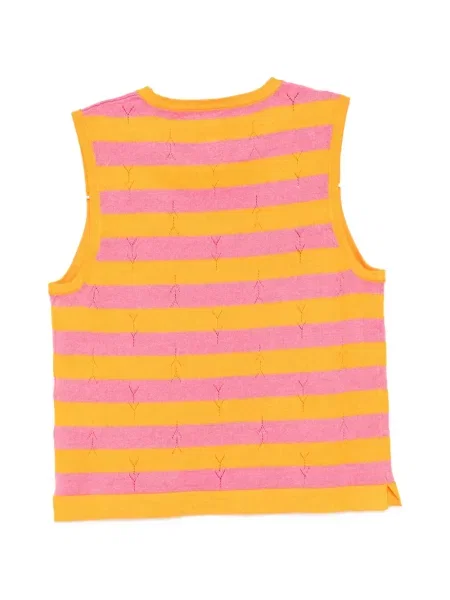 Top Yanyan Knits portocaliu