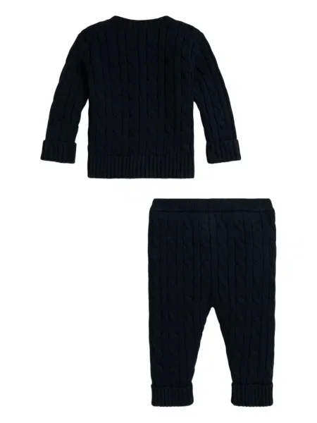 Spodnie dziecięce Polo Ralph Lauren niebieskie