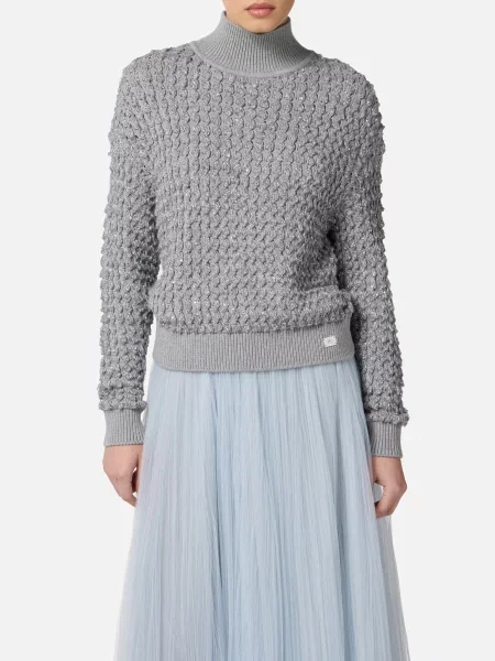 Светр Elisabetta Franchi сірий