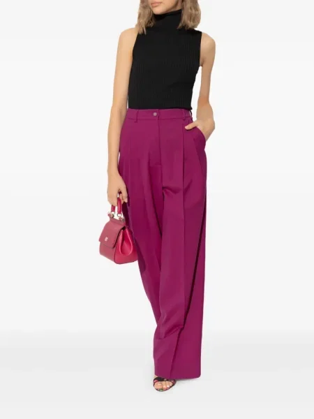 Top Dolce & Gabbana de lână negru