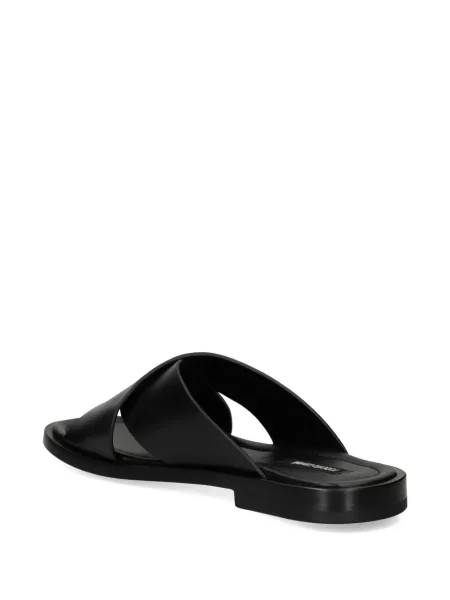 Sandale Roberto Cavalli cu model piele de șarpe negru