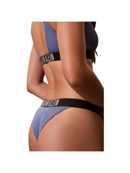 Calvin Klein Swimwear Bikini alsó kék